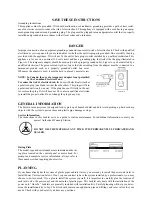 Preview for 3 page of Electrolux Afuera Owner'S Manual
