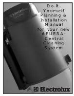 Electrolux Afuera Planning & Installation Manual preview