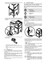 Предварительный просмотр 21 страницы Electrolux AHT8I Installation And Operating Manual