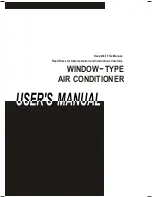 Preview for 1 page of Electrolux Air Conditioner User Manual