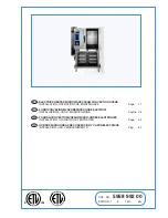 Preview for 1 page of Electrolux Air-O-Chill 10GN1/1 Installation And Operation Instruction Manual