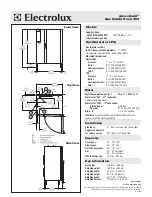 Preview for 2 page of Electrolux Air-O-Steam 267555 Specification Sheet