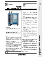 Electrolux air-o-steam Touchline Natural Gas Combi Oven 101 Manual preview