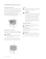 Предварительный просмотр 24 страницы Electrolux Alpha 4U608 User'S Manual And Installation Instructions