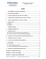 Preview for 2 page of Electrolux AOS061E Series Service Manual