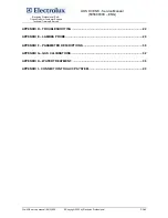 Preview for 3 page of Electrolux AOS061E Series Service Manual