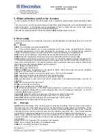 Preview for 8 page of Electrolux AOS061E Series Service Manual