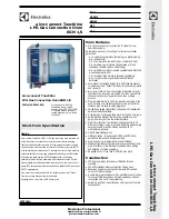 Preview for 1 page of Electrolux AOS061GKD1 Specifications