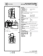 Preview for 3 page of Electrolux AOS061GKD1 Specifications