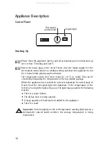 Предварительный просмотр 10 страницы Electrolux ARCTIS 189 GT Operating Instructions Manual