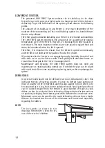 Предварительный просмотр 12 страницы Electrolux ARCTIS 189 GT Operating Instructions Manual