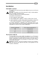 Preview for 7 page of Electrolux ARCTIS 2686-4GT Operating Instructions Manual