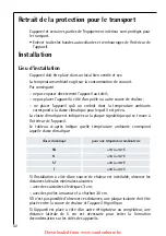 Preview for 42 page of Electrolux ARCTIS 65270 GA User Manual