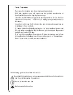 Preview for 62 page of Electrolux ARCTIS 70250-2 GS User Manual