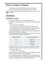 Preview for 67 page of Electrolux ARCTIS 70250-2 GS User Manual