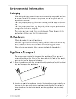 Preview for 7 page of Electrolux ARCTIS Electronic Freezer no_frost Operating Instructions Manual