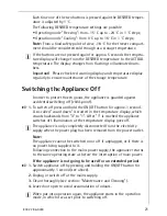 Preview for 21 page of Electrolux ARCTIS Electronic Freezer no_frost Operating Instructions Manual