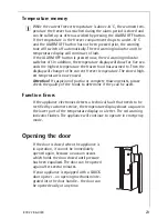 Preview for 23 page of Electrolux ARCTIS Electronic Freezer no_frost Operating Instructions Manual