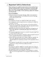 Предварительный просмотр 5 страницы Electrolux ARCTIS Operating Instructions Manual