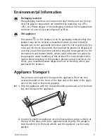 Preview for 7 page of Electrolux ARCTIS Operating Instructions Manual