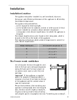 Предварительный просмотр 9 страницы Electrolux ARCTIS Operating Instructions Manual