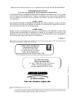 Preview for 6 page of Electrolux ARTHUR MARTIN ACN3058 Operating And Installation Manual