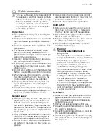 Preview for 3 page of Electrolux Arthur Martin ASI64030 User Manual