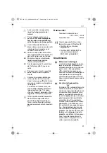 Предварительный просмотр 71 страницы Electrolux ASB8000 Instruction Book