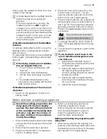 Предварительный просмотр 15 страницы Electrolux ASF66850 User Manual