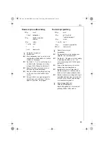 Preview for 59 page of Electrolux ASM550 Instruction Book