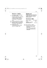 Предварительный просмотр 99 страницы Electrolux ASM550 Instruction Book