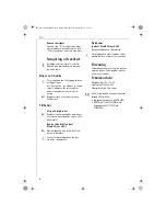 Preview for 8 page of Electrolux Assistent ASM400 Instruction Book