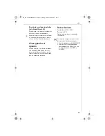 Предварительный просмотр 55 страницы Electrolux Assistent ASM400 Instruction Book