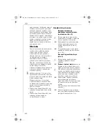 Предварительный просмотр 64 страницы Electrolux Assistent ASM400 Instruction Book