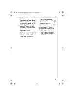 Предварительный просмотр 85 страницы Electrolux Assistent ASM400 Instruction Book