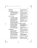 Предварительный просмотр 103 страницы Electrolux Assistent ASM400 Instruction Book