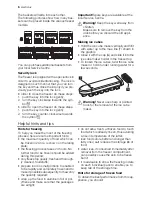 Предварительный просмотр 6 страницы Electrolux Athur Martin ACN21105W User Manual