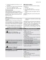 Preview for 19 page of Electrolux Athur Martin ASF66811 User Manual