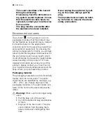 Preview for 24 page of Electrolux Athur Martin ASF66811 User Manual