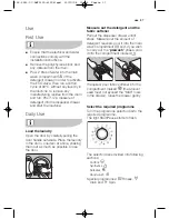 Предварительный просмотр 9 страницы Electrolux AWF 8120 W User Manual