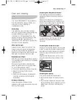 Предварительный просмотр 19 страницы Electrolux AWF 8120 W User Manual