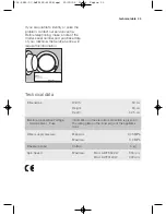 Предварительный просмотр 25 страницы Electrolux AWF 8120 W User Manual