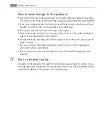 Preview for 6 page of Electrolux B3011-5 User Manual