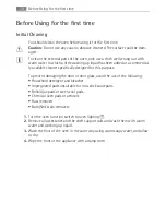 Preview for 12 page of Electrolux B3011-5 User Manual