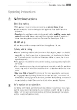 Preview for 5 page of Electrolux B3100-5 User Manual