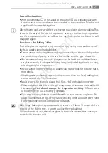 Preview for 21 page of Electrolux B3100-5 User Manual