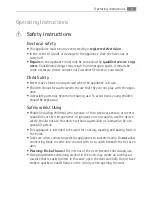 Предварительный просмотр 5 страницы Electrolux B3741-5 User Manual