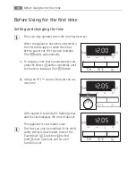 Предварительный просмотр 10 страницы Electrolux B3741-5 User Manual