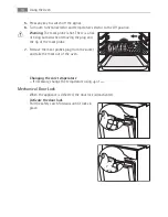 Предварительный просмотр 14 страницы Electrolux B4503-5 User Manual