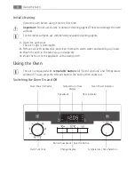 Предварительный просмотр 8 страницы Electrolux B5741-5 User Manual